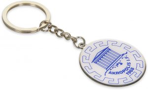 Llavero metalico